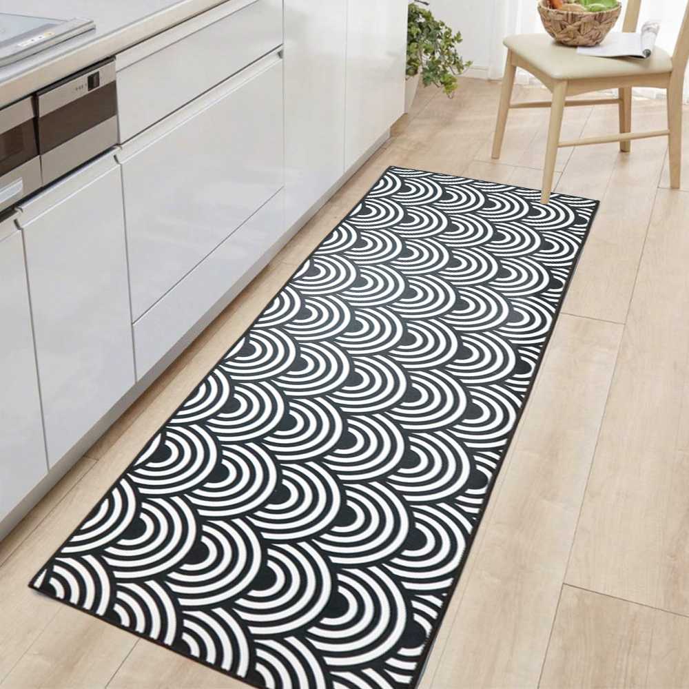 (BISA COD) FTIHSHP DOBOXUAN Keset Dapur Anti-slip Kitchen Rug 50x160cm 1PCS - JX-D320