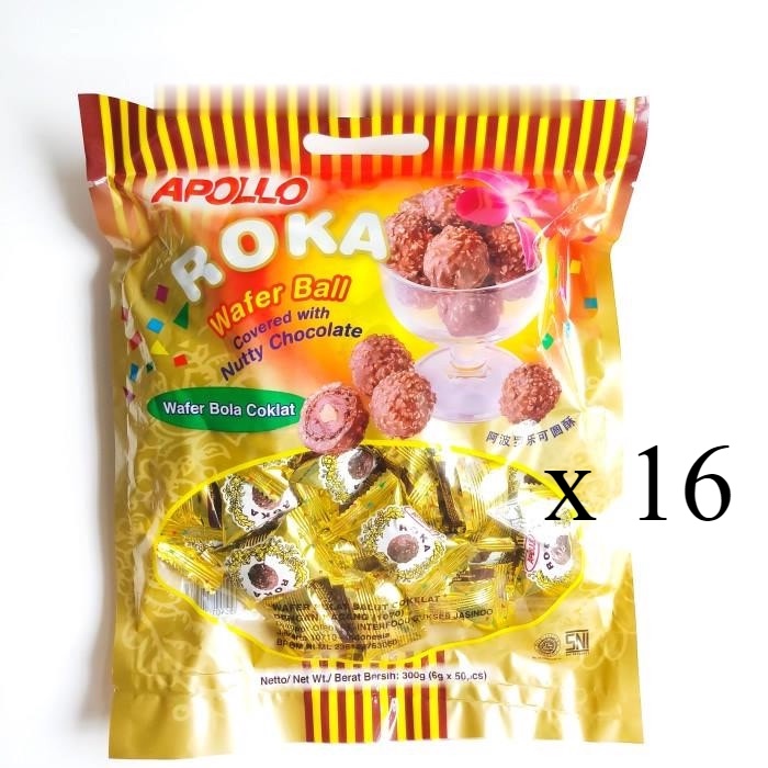 

Apollo Roka Wafer Ball 1 DUS isi 16 bag @300gr