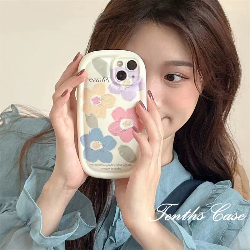 Casing Samsung A14 A54 A34 A04 A04s A13 A23 A53 A03 A03s A02s M02s A52 A72 A32 A22 A12 A71 A51 A50 A50s A30s A11Oil Painting Phone Case Silicon Cover