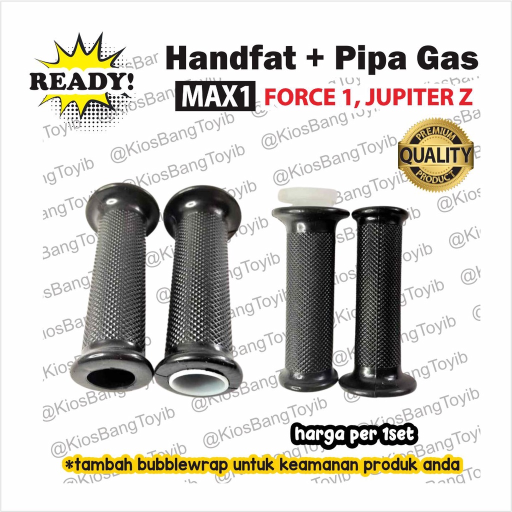 1pasang Handfat + Pipa Gas Handgrip Assy FORCE 1 JUPITER Z (max1)