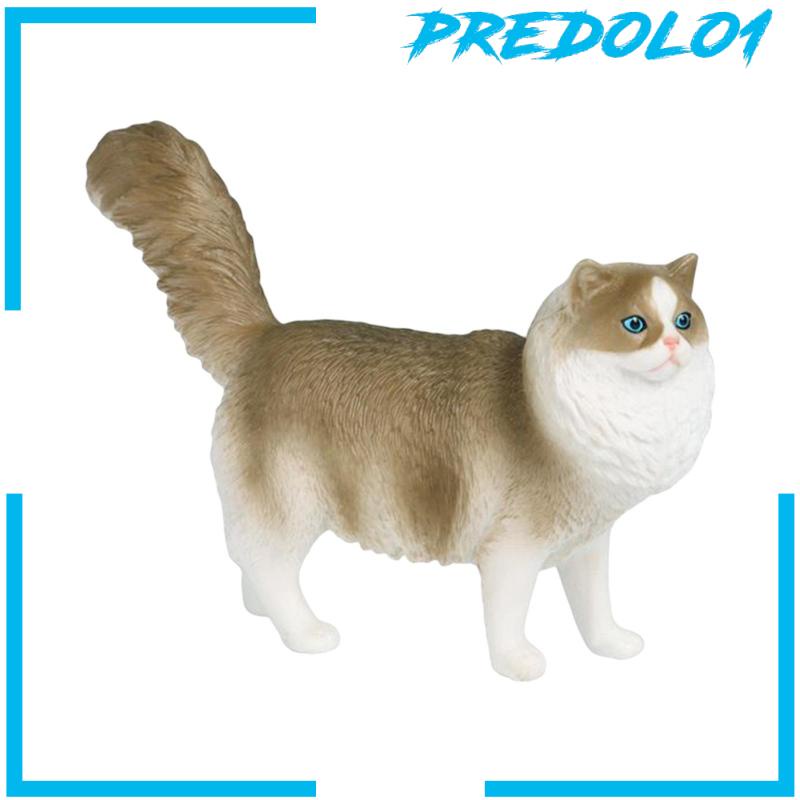 [Predolo1] Simulasi Miniatur Gambar Kucing Angka Hewan Kecil Untuk Hadiah Pindah Rumah
