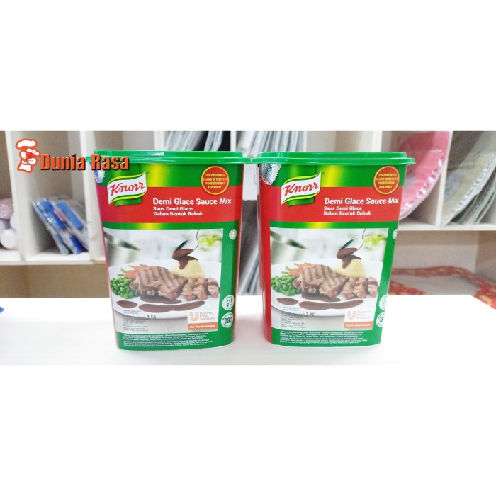 

Knorr Saus Demi Glace 1kg (Gratis MRJELLY Agar-Agar 1pcs)