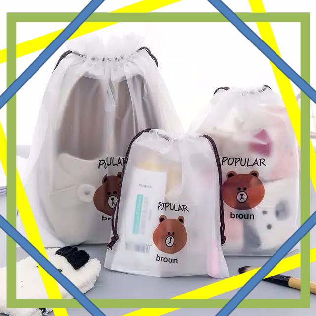 ZIPPER BAG MULTIFUNGSI  POUCH TRAVEL