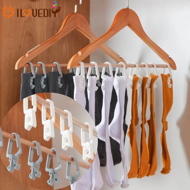 [Unggulan] Penting Rumah Tangga Jepitan Non-slip Tahan Angin Laundry Klip multi-Fungsional Klip Foto Klip Kertas Untuk Pakaian Dalam Kaus Kaki Air-Drying Clothing pants clip