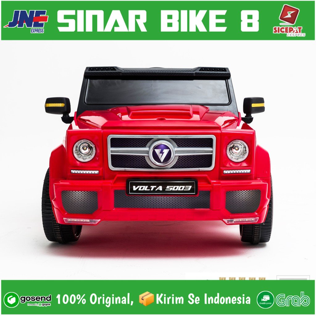 Mainan Anak Mobilan Aki Jeep - Volta 5003 G-unit