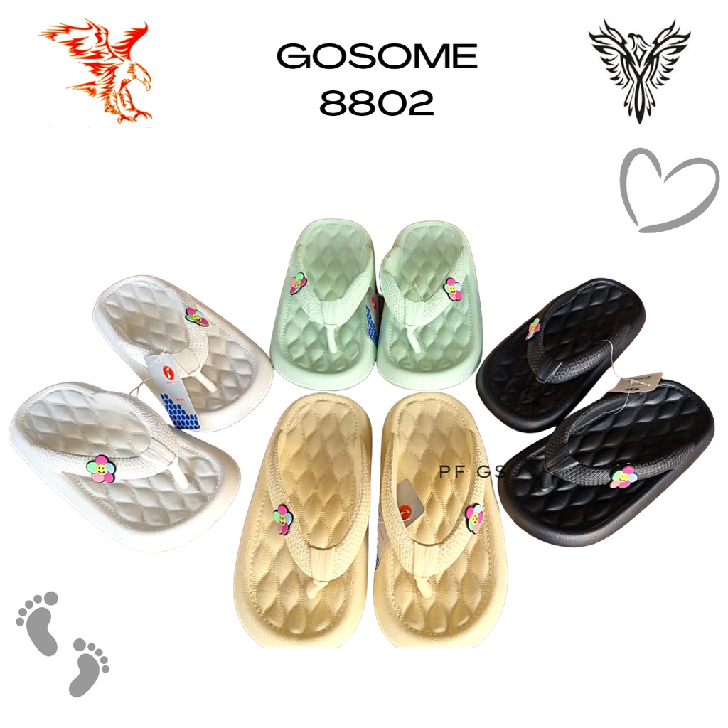 Sandal jepit Wanita Gosome 8802 Phylon EVA FUJI Trendy Stylish 36-40