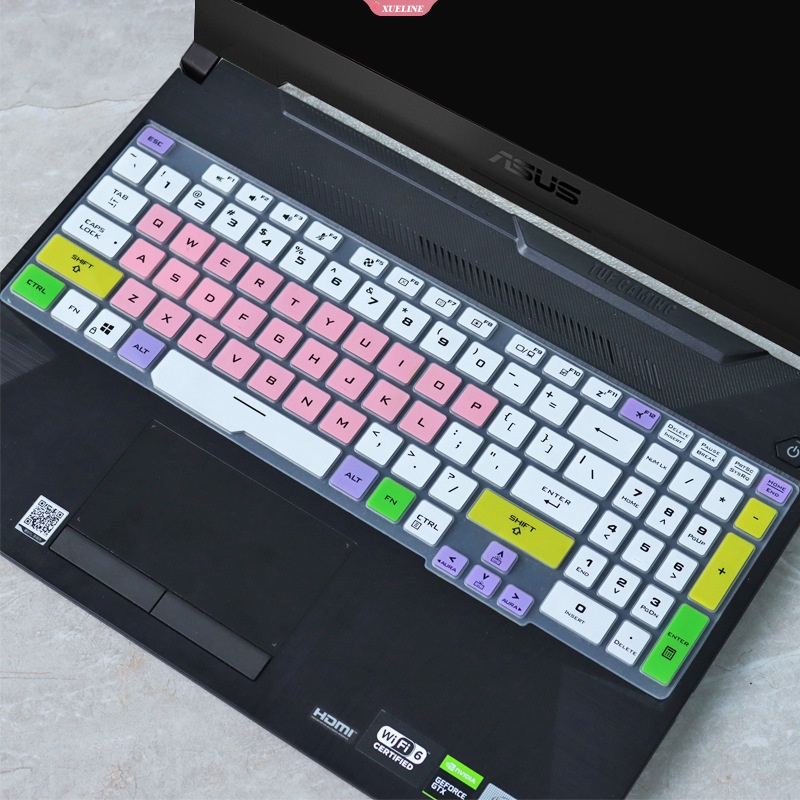 Untuk 15.6 &quot;Asus Tuf Gaming A15 A17 FA706 FA506 FX506L FX706H FX506H F15 F17 FA506IH FA506iu FA506iv Fa506ii Fa706ii Cover Keyboard Laptop Pelindung Kulit [ZXL]