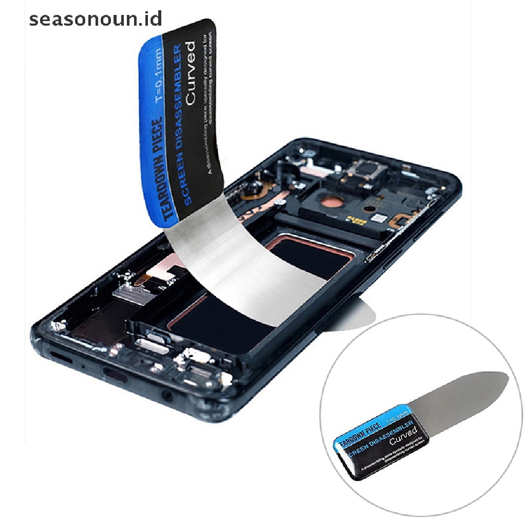 Seasonoun Handphone Layar LCD Melengkung Spudger Opening Pry Card Tools Phone Bongkar Pasang.
