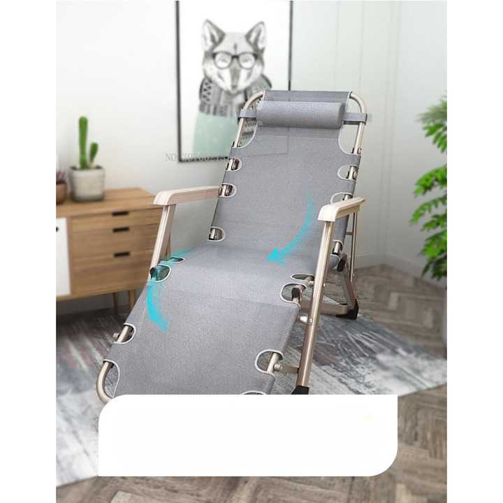 (BISA COD) FTIHSHP Zero Gravity Kursi Lipat Kerja Folding Picnic Chair - NO4