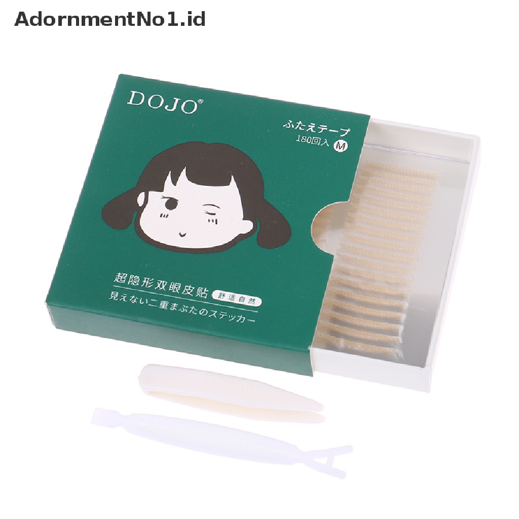 [AdornmentNo1] 180/270pcs Invisible Double Eyelid Tape Self-Adhesive Stiker Kelopak Mata Transparan [ID]