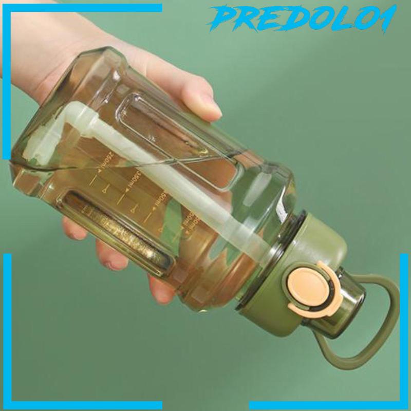 [Predolo1] Botol Olahraga 850ml Water Jug Reusable Dengan Kettle Timbangan Untuk travel