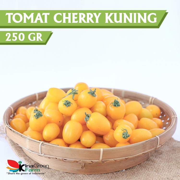 

Inagreen Farm Bandung Tomat Cherry Kuning Segar 250 Gram