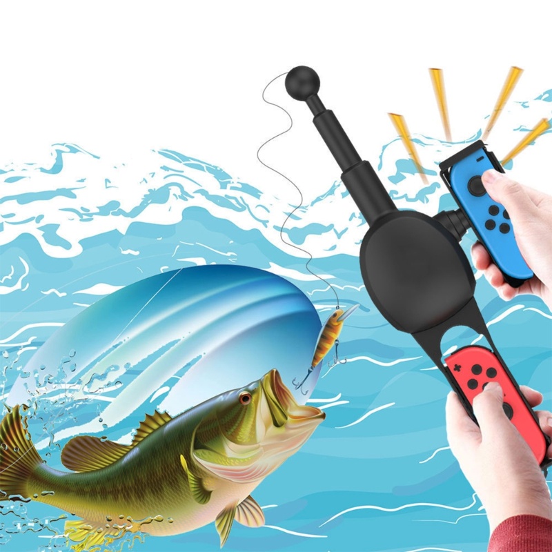 Btsg Joran Pancing Untuk NS Switch Fishing Game Controller Kit