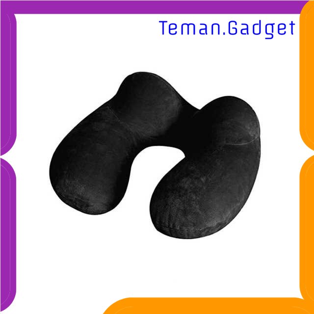 TG - TRV TUBAN Bantal Leher Travel Inflatable Neck Pillow U-Shape Comfortable - X-000