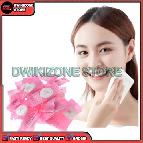 [GROSIR] TISU TISSUE TRAVEL HANDUK PERMEN MINI DISPOSABLE HANDUK CANDY COMPRESSED PENYERAP SERBAGUNA