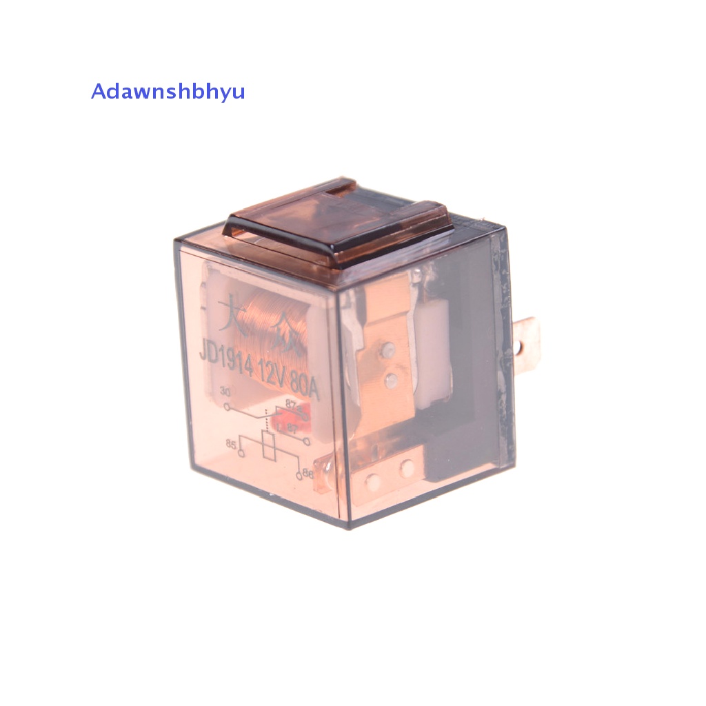 Relay Otomotif Waterproof Adhyu 12V 80A 5Pin SPDT Alat Kontrol Mobil Relay Mobil Relay Otomotif Anti Air 12V 80A 5Pin SPDT Car Control Device Relay Mobil Titik Jungkit 12