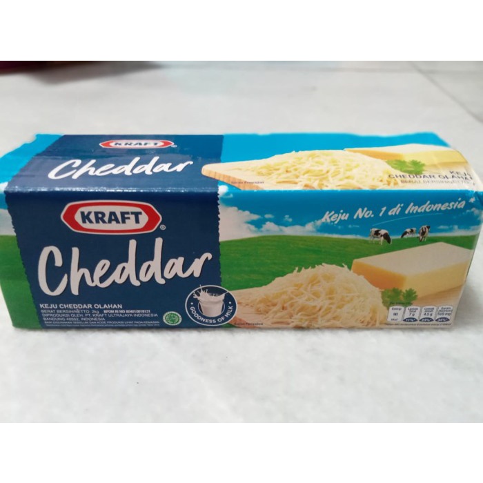

[NEW!!!] Cheese Keju Cheddar Kraft 2 KG Processed Cheddar Cheese