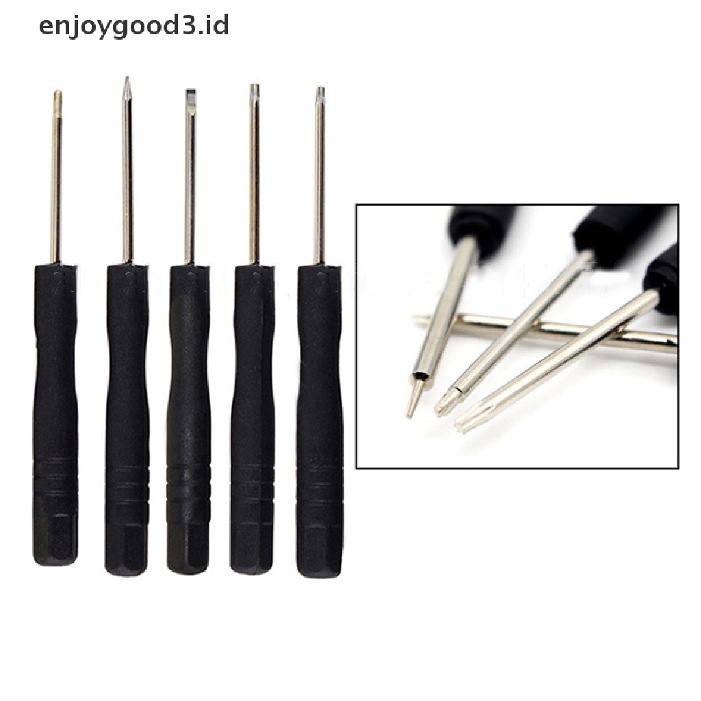 【Rready Stock】 16Pcs Kit Screwdriver Set Eyeglasses Watch Mobile Phone disassembly tool Set Accessory （ID）