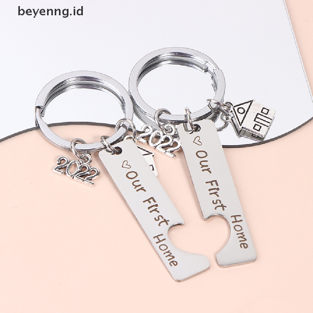 Beyen Our First Home House Keyring 2022 Couples Housewarming Gifts Lovely Gift ID