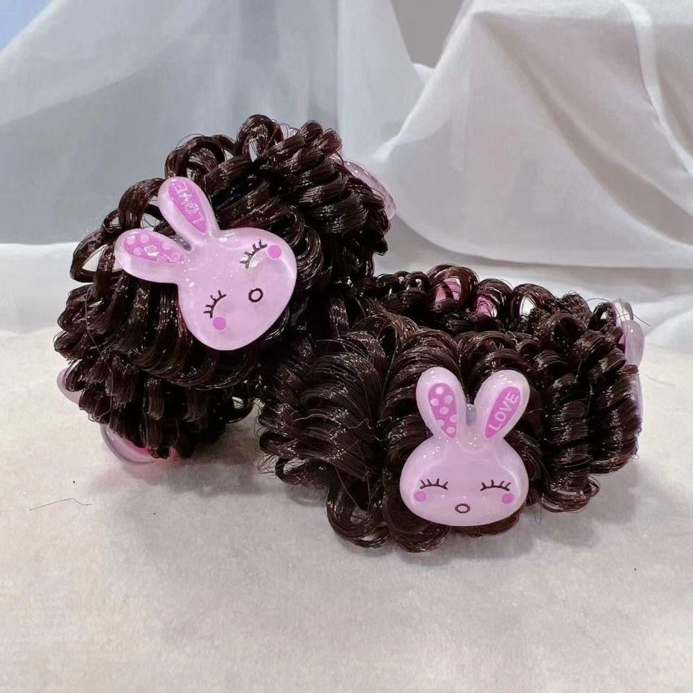 Mxbeauty Wig Kartun Anak Kualitas Tinggi Kecil Alami Berbulu Hadiah Ulang Tahun Sintetis Lucu Manis Properti Fotografi Bayi Perempuan Rambut Palsu