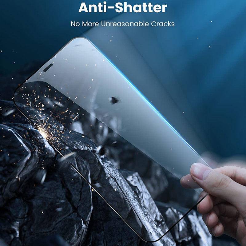 2pcs Full Cover Tempered Glass Untuk Iphone14 13 12 11 Pro MAX Plus Mini Pelindung Layar Untuk iPhone X XS MAX XR 7 8 6 6S Plus SE 2022 2020 14Plus 13Mini 12Mini Film Pelindung