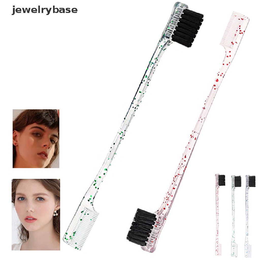 [jewelrybase] Kontrol Tepi Dua Sisi Sisir Rambut Styling Rambut Sisir Alis Butik