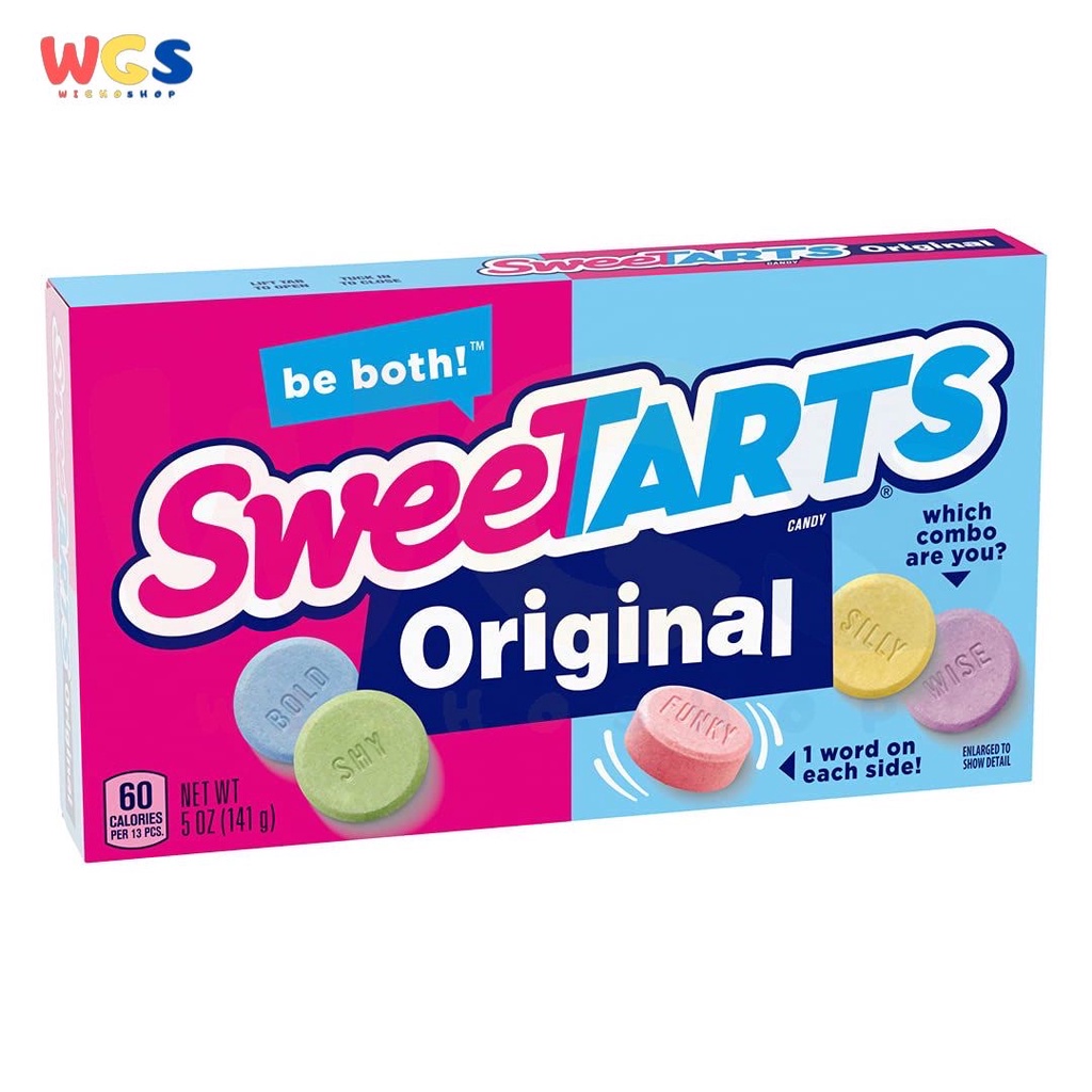 Permen Sweetarts Original Theater Box Chew Candy 5oz 141g