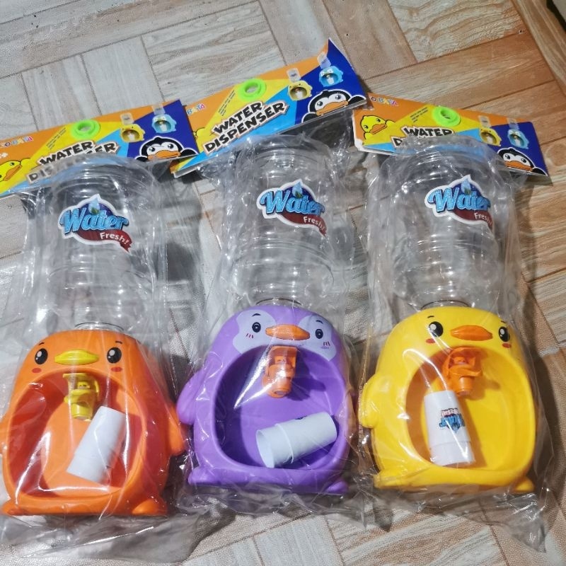 mainan dispenser air bebek duck anak galon mini minum