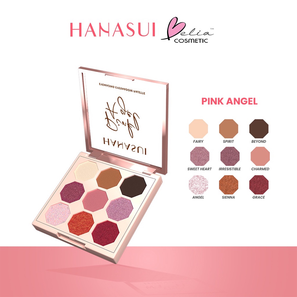 Hanasui Eye Makeup Series | Eyemazing Eyeshadow Palette | Eyebrowtiful Pencil | Eyetractive Liner Pen | Pensil Alis | Palet eyeshadow | BPOM #VITAMIN_KU