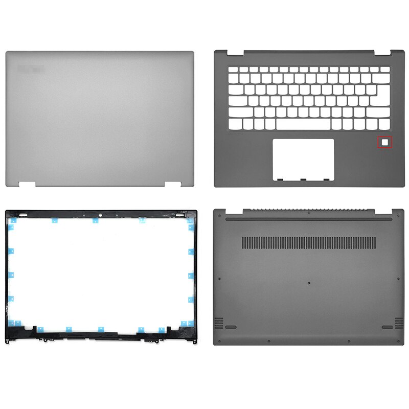 PREORDER NEW Laptop LCD Back Cover/Front Bezel/Palmrest/Bottom Case ABCD Cover Case For Lenovo Yoga 