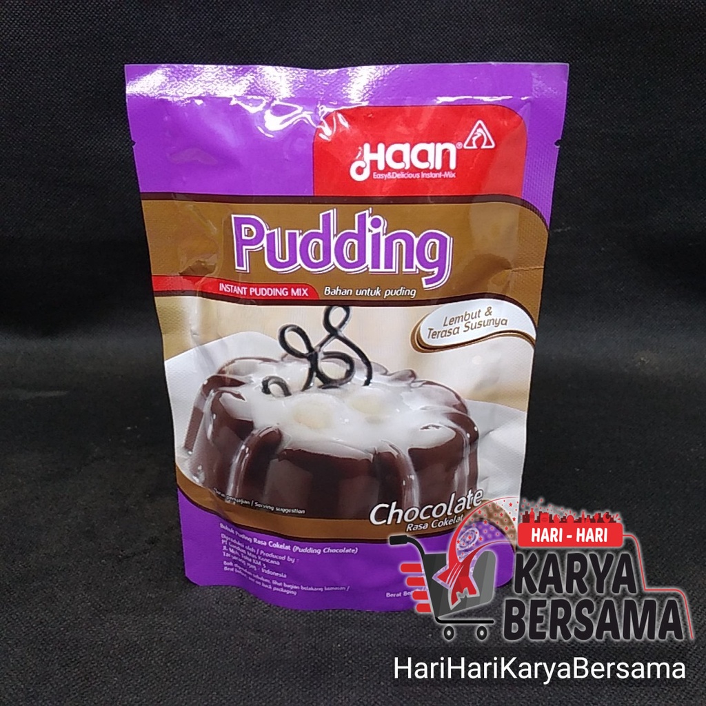 

HAAN PUDDING CHOCOLATE 145GR