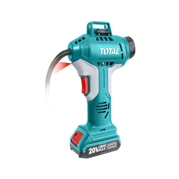 TOTAL CORDLESS AUTO AIR COMPRESSOR / KOMPRESOR MINI 20V TACLI2001