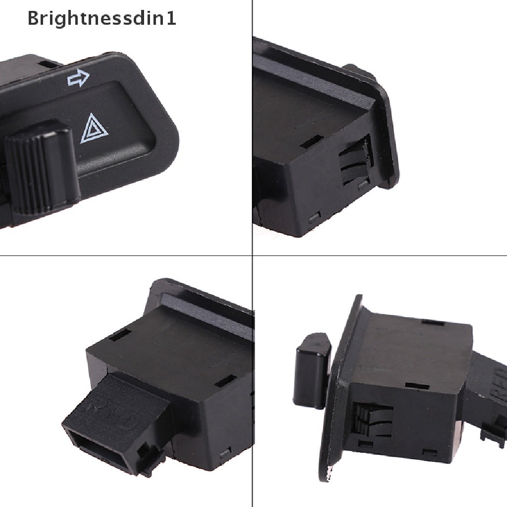 [Brightnessdin1] Lampu Flash Ganda Modifikasi Sein Starter Tombol Saklar Tunggal Untuk GY6 Boutique
