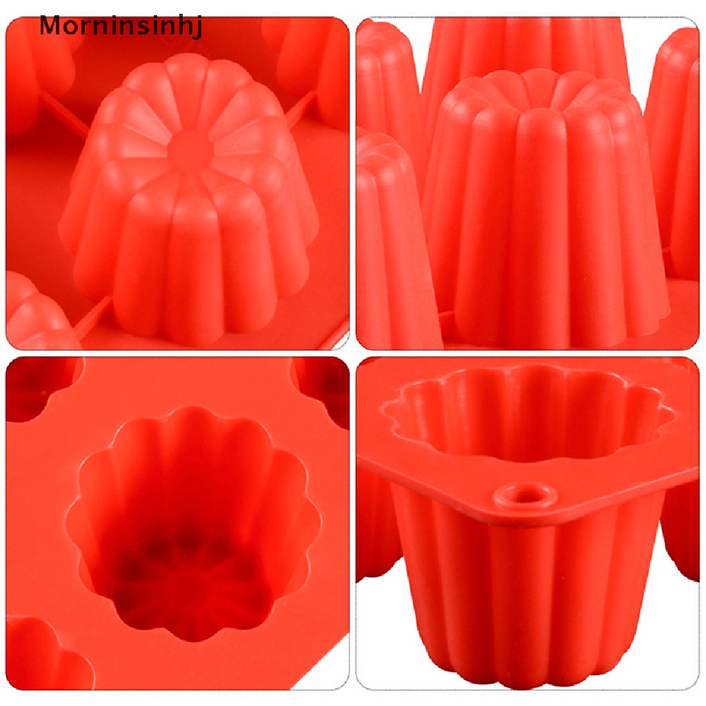 Mornin Cetakan Silikon DIY Untuk Handmade Membuat Silinder Aroma Lilin 6 Cavity Molds id