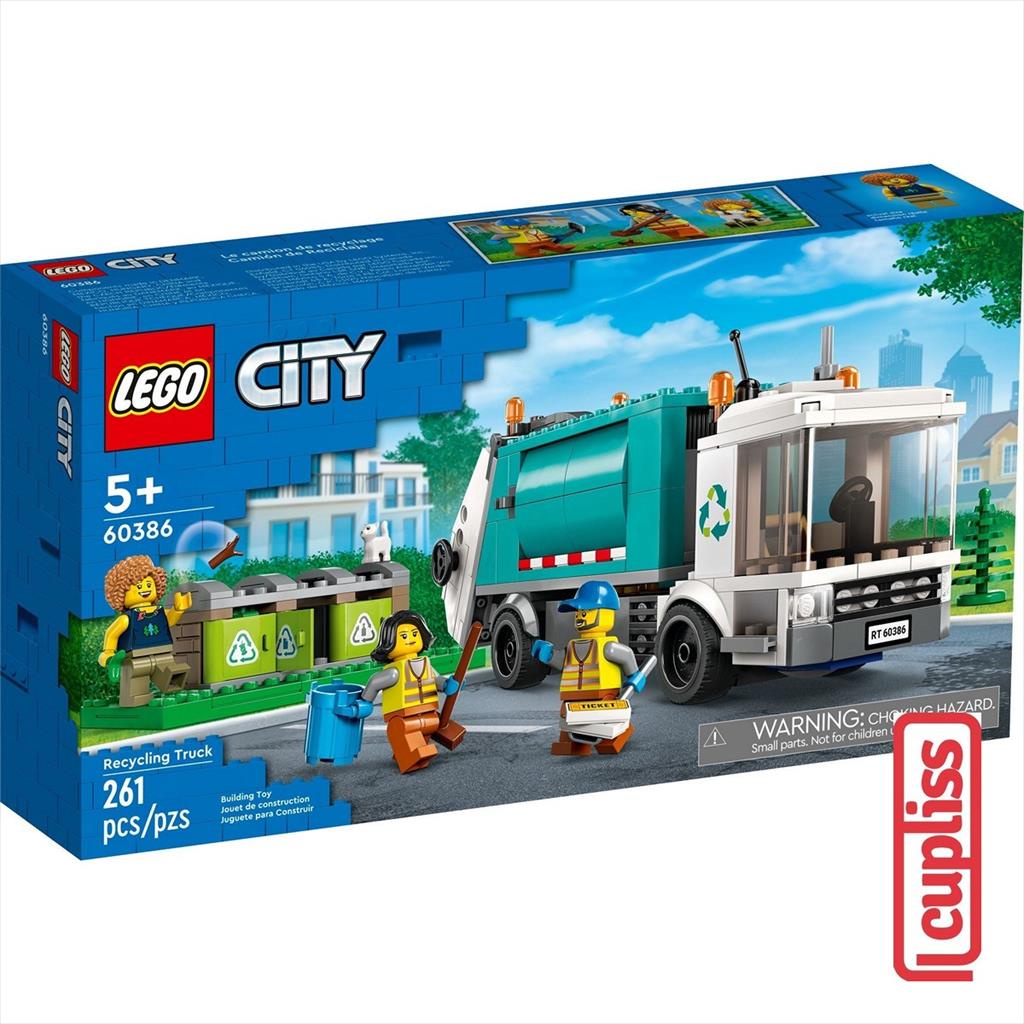 LEGO City 60386 Recycling Truck