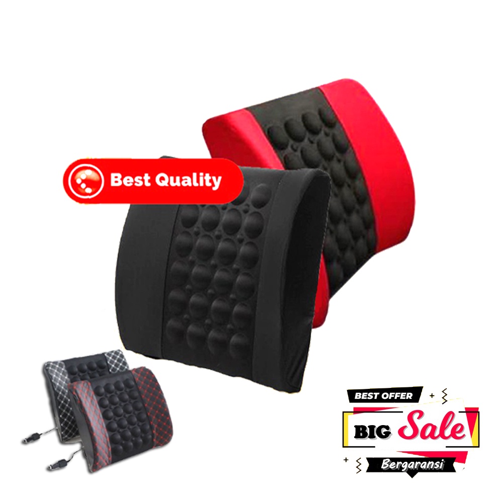 Alat Pijat Mobil / Alat Pijat Elektrik / Bantal Pijat / Sandaran Pijat Mobil / Pijat Punggung / Pija