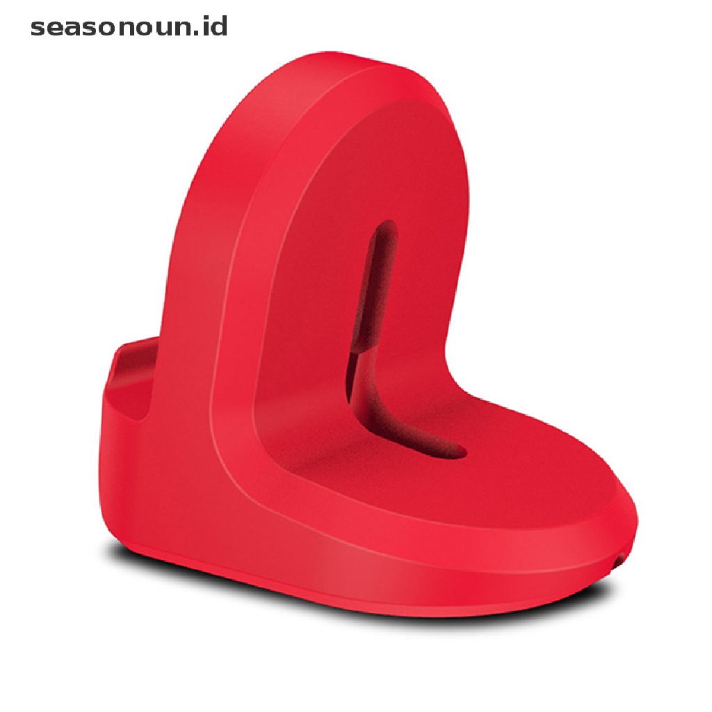 Seasonoun Silikon Charger Stand Holder Untuk Apple Watch Series Charging Stand Base.