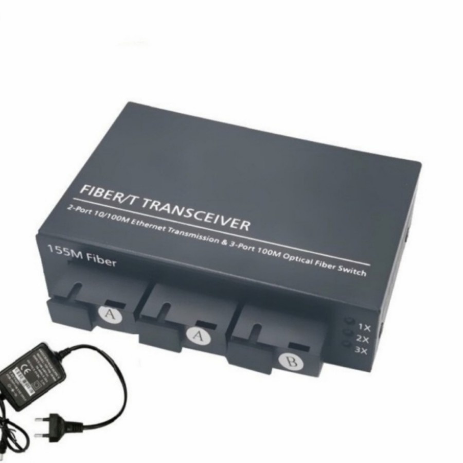 Netfo 3F2L 3FO 2Lan Media Converter 3 FO 2 Lan N
