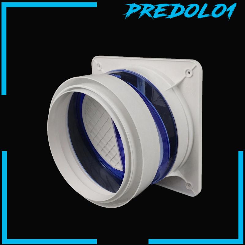[Predolo1] Backdraft Damper 6 inch Compatible Duct Size: 6&quot;-7&quot; Draft Vent
