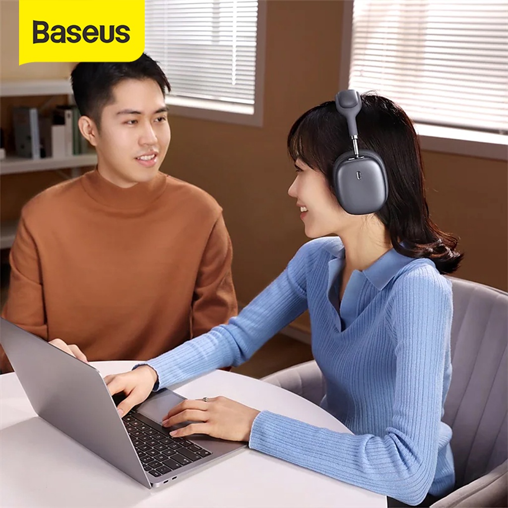 Baseus Bowie H2 Headphone ANC Headset Bluetooth Wireless Earphone Noise Canceling