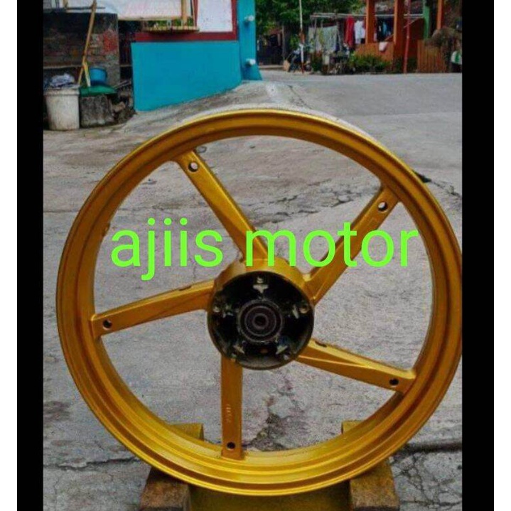 velg pelek racing DEPAN Vixion old Tapak lebar ring-17