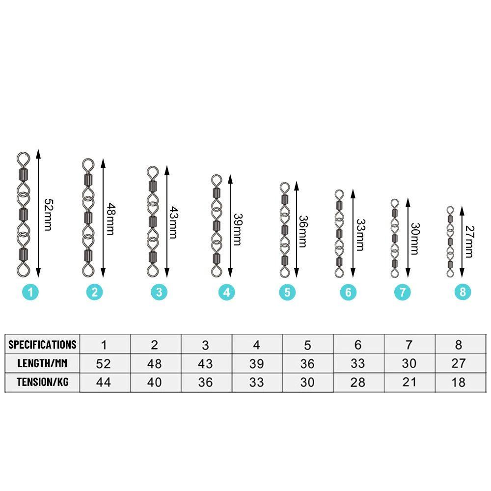 TOP 20pcs Konektor Snap Pancing Dengan Pin Bahan Stainless Steel Tahan Lama1#-8# Ball Heavy Duty