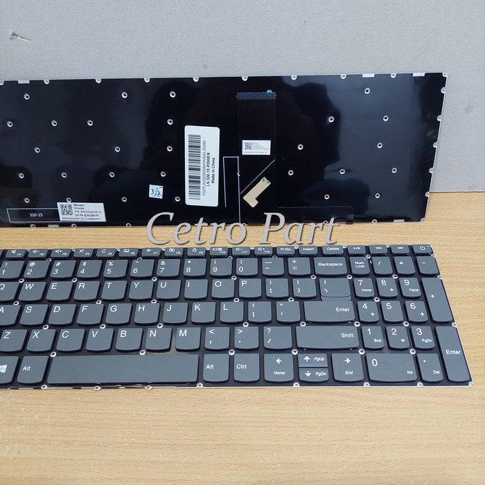 Keyboard LEN Ideapad 320-15IKB 320-15ABR 320-15 Series Tombol Power