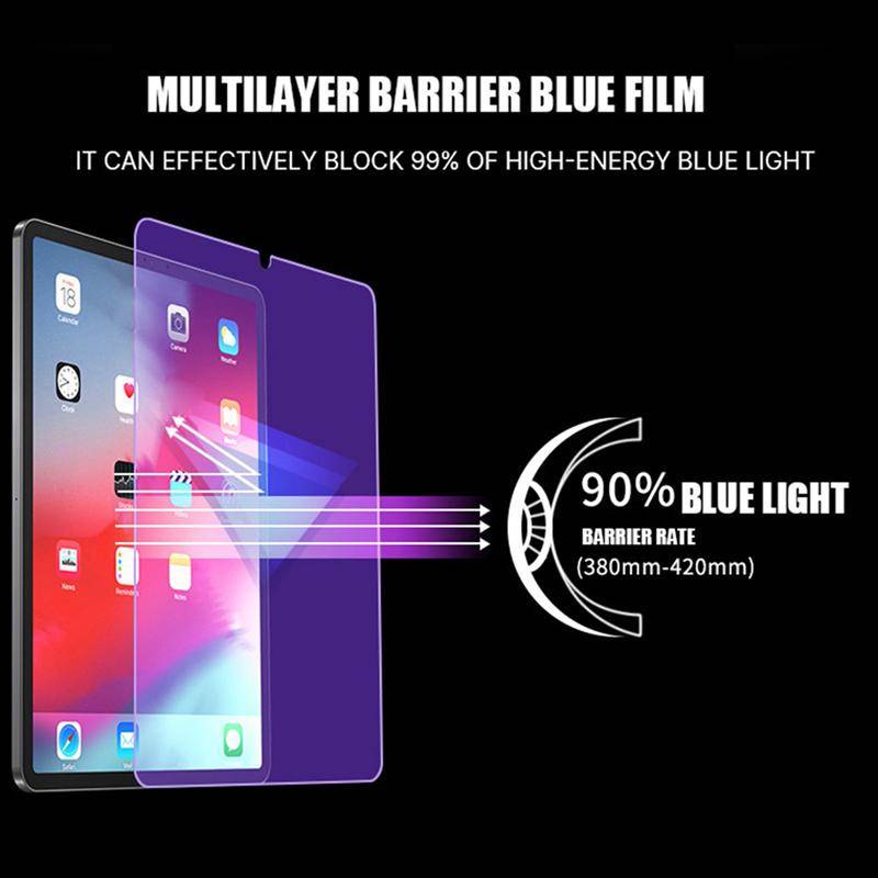 Untuk iPad Pro 11 12.9 2015 2017 2018 2020 2021 2022 10 9 8 7 6 5 10.9 10.2 9.7 Tempered Glass Cover Untuk iPad Air Mini 6 5 4 2 10.5 10.9 7.9 8.3 Layar Anti-Biru Film Pelindung