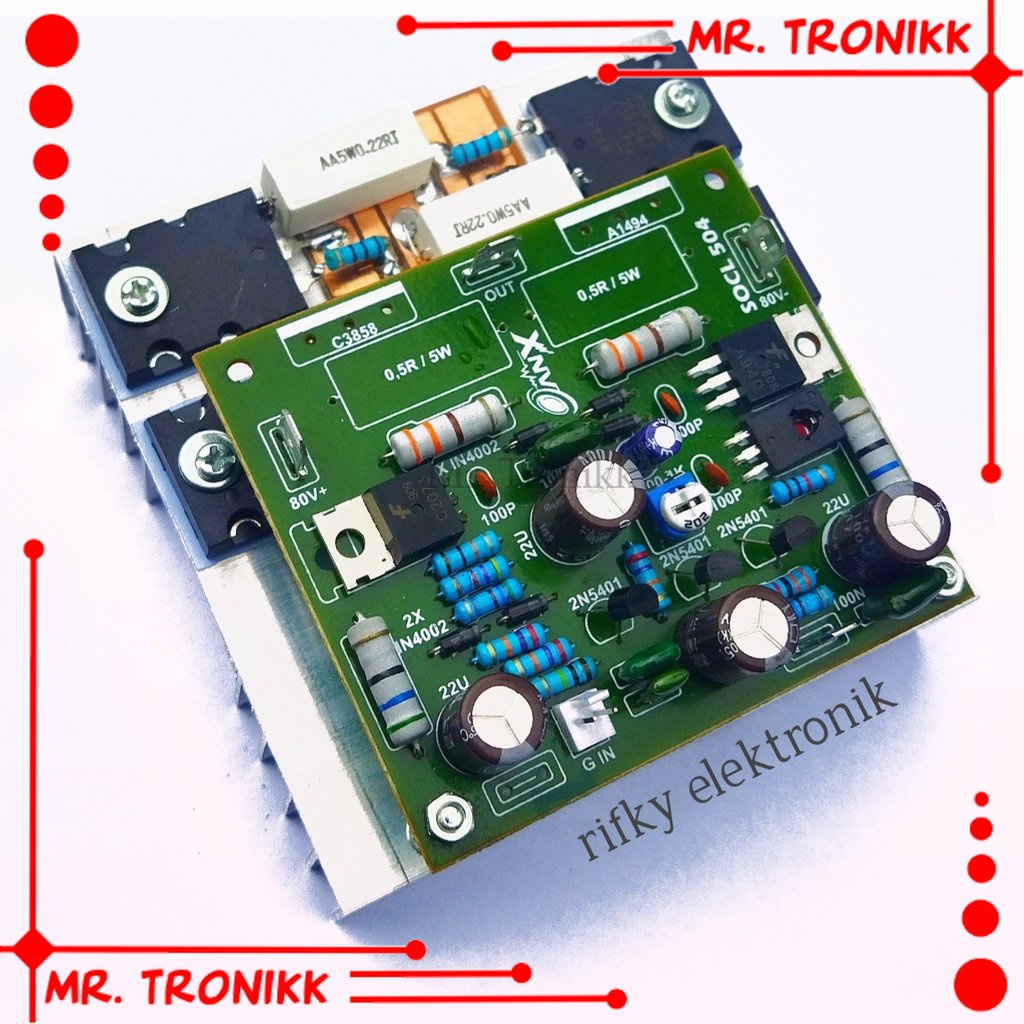 Kit SOCL 504 + 2 SET TOSHIBA BISA MODIF LOW SUB/ MID HIGH Kualitas Bagus