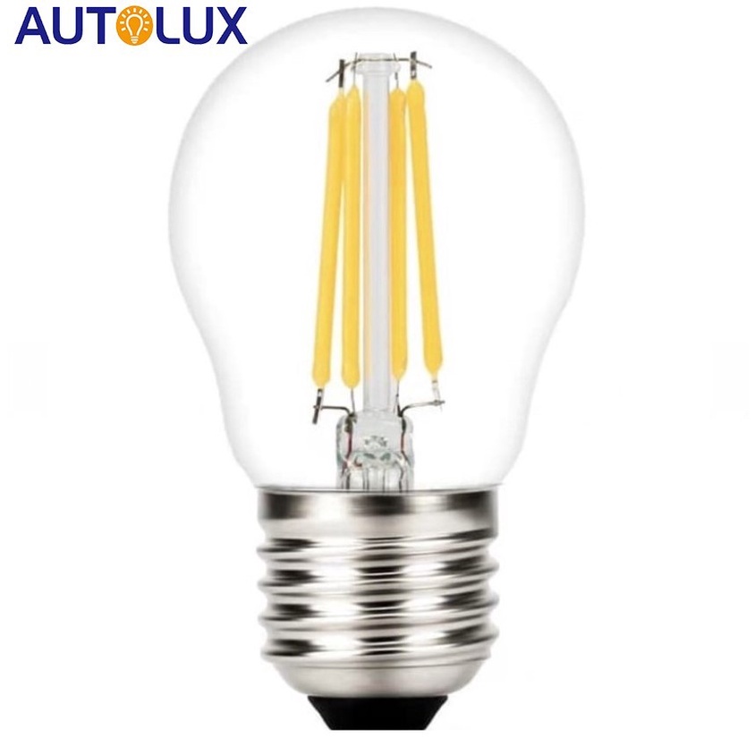 LED bohlam edison-AUTOLUX / cafe / filamen / antik / pijar G45 4W