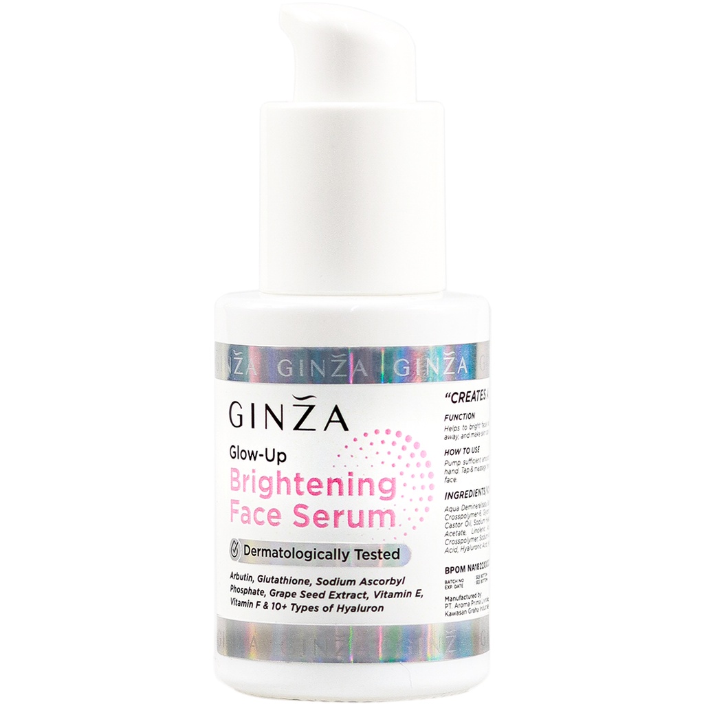 GINZA Glow Up Brightening Face Serum 30ML