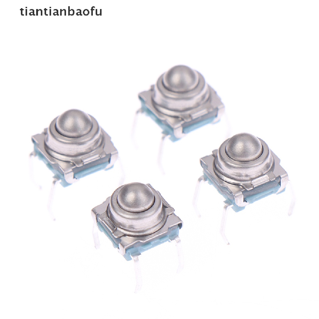 [tiantianbaofu] 10pcs TS-F007 7 * 7metal Steel Ball Reset Switch DIP Type 4pin Tactile Switch Butik