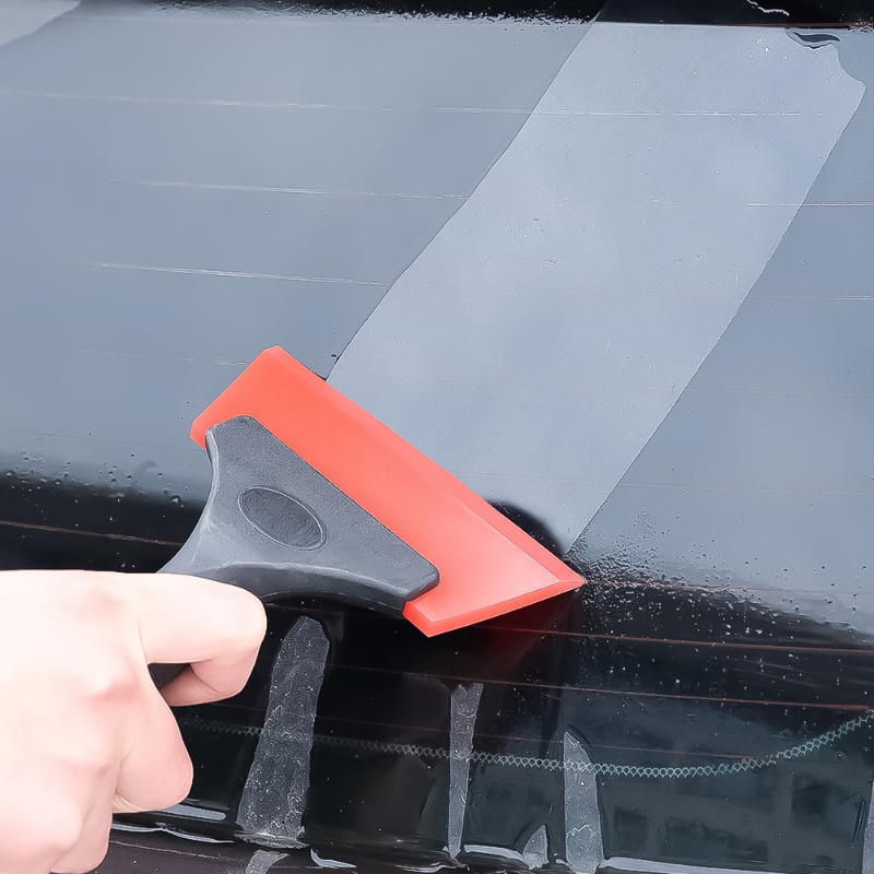 Wiper Air Kaca Jendela Karet Plastik Mobil/Kamar Mandi Keramik Ubin Scraper Squeegee Auto Install Household Cleaning Tool