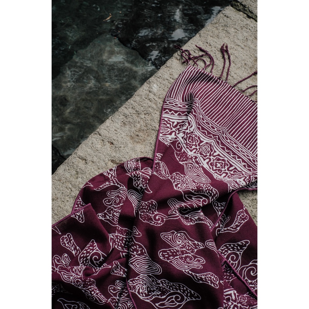 RATU - Scarf Batik U11 Purple